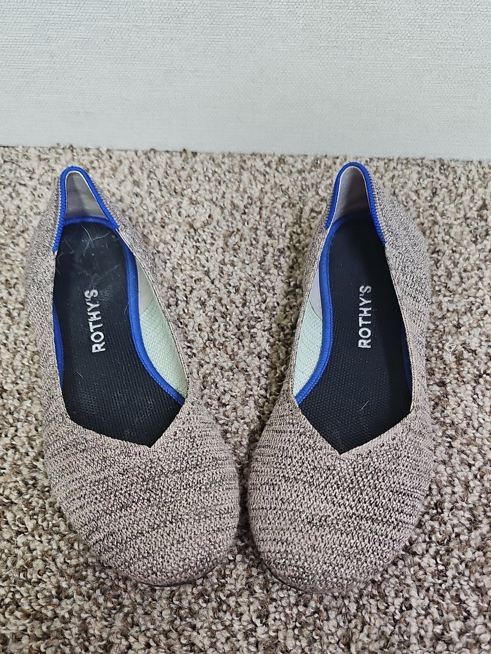 ROTHYS THE FLAT KNIT BALLET FLATS BFPM-09-067